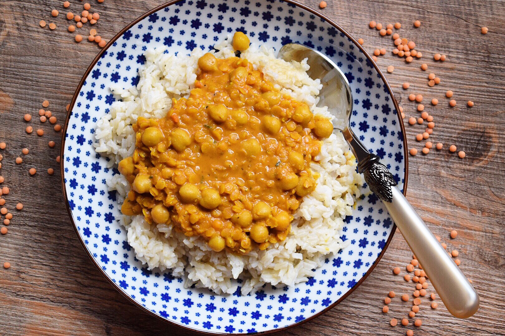 Linsen Curry (vegan,glutenfrei) – veganblondi
